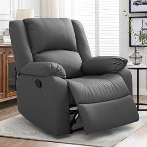 Phoenix 1 Seater Recliner – ( Spacious, Luxurious & DIY-Friendly- Grey )
