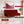 Florida 3 Seater Wooden Sofa Cum Bed - ( Premium Molfino Fabric- maroon )