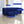 Tokyo 5 Seater Sofa with 2 Ottomans- ( Premium Molfino Fabric- Blue )