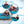 Lisbon Neo 3 Seater Wooden Sofa Cum Bed - ( Premium Molfino Fabric- Sky Blue )