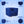 Tokyo 1 Seater Sofa- ( Premium Molfino Fabric- Blue )