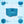 Tokyo 1 Seater Sofa- ( Premium Molfino Fabric- Sky Blue )