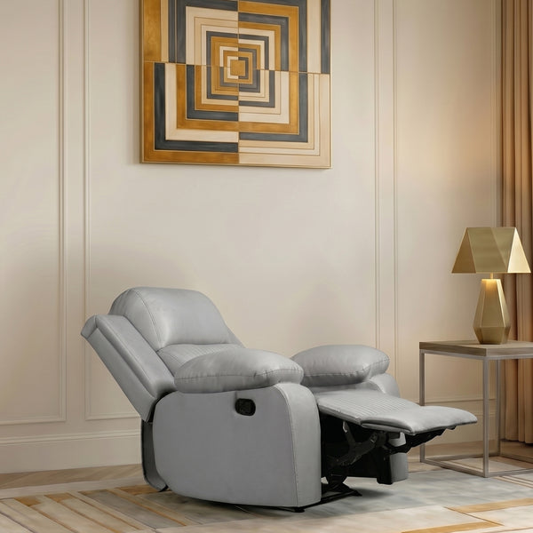 Miami 1 Seater Recliner – ( Spacious, Luxurious & DIY-Friendly- Grey )