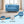 Tokyo Icon 2 Seater Sofa - ( Plush Suede Fabric - Sky Blue )