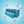Flipper X Sofa Cum Bed - 3 Seater, Plain Cushion ( Jute Fabric, Sky Blue )