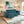 Venice 4 Seater Sofa with 1 Ottoman- ( Premium Holland Fabric- Teal )