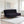 Florida 4 Seater Wooden Sofa Cum Bed - ( Premium Molfino Fabric- Black )