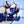 Tokyo 5 Seater Sofa with 2 Ottomans- ( Premium Molfino Fabric- Blue )
