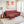 Milan Icon Ottoman 4 Seater Sofa - ( Plush Suede Fabric - Maroon )