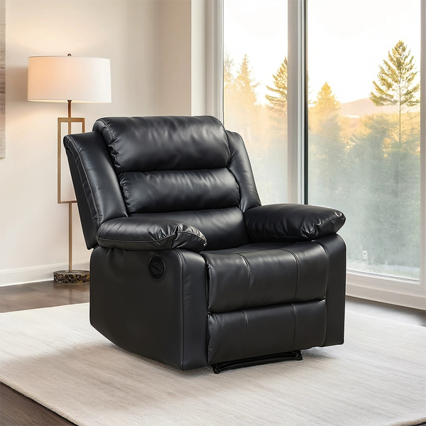 Oslo 1 Seater Motorised Recliner – ( Spacious, Luxurious & DIY-Friendly - Black )