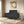 Rome 2 Seater Sofa- ( Plush Suede Fabric- Black )