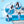 Tokyo 6 Seater Sofa Right Corner- ( Premium Molfino Fabric- Sky Blue )