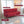 Florida Neo 4 Seater Wooden Sofa Cum Bed - ( Premium Molfino Fabric- Maroon )