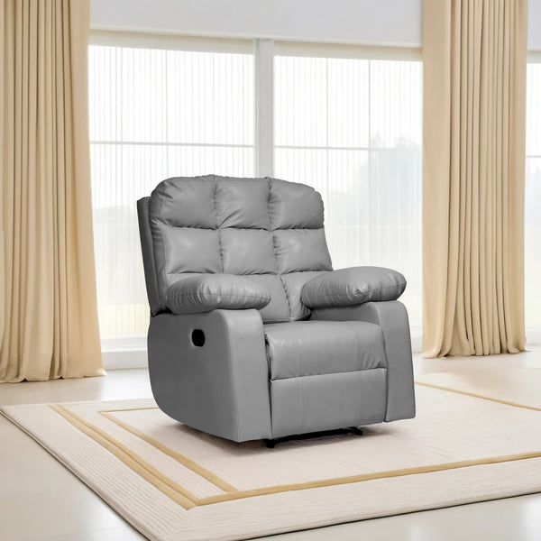 Lumina 1 Seater Recliner – ( Spacious, Luxurious & DIY-Friendly - Grey )