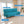 Florida Neo 4 Seater Wooden Sofa Cum Bed - ( Premium Molfino Fabric- Sky Blue )
