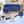 Sydney 4 Seater Sofa with Ottoman- ( Plush Suede Fabric- Blue )