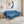 Milan Icon Ottoman 4 Seater Sofa - ( Plush Suede Fabric - Sky Blue )