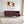 Tokyo Icon Ottoman 4 Seater Sofa - ( Plush Suede Fabric - Brown )