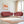 Milan Icon (3+2) Seater Sofa- ( Plush Suede Fabric - Peach )