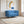 Tokyo Icon 2 Seater Sofa - ( Plush Suede Fabric - Sky Blue )