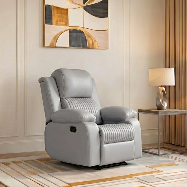 Miami 1 Seater Recliner – ( Spacious, Luxurious & DIY-Friendly- Grey )