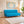 Florida 3 Seater Wooden Sofa Cum Bed - ( Premium Molfino Fabric- Sky Blue )