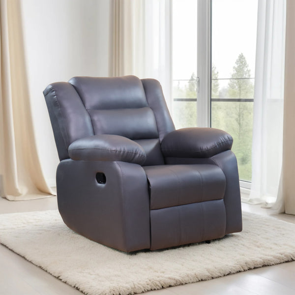 Oslo 1 Seater Recliner – ( Spacious, Luxurious & DIY-Friendly - Grey )