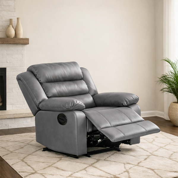 Oslo 1 Seater Motorised Recliner – ( Spacious, Luxurious & DIY-Friendly - Grey)