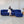 Tokyo 6 Seater Sofa Right Corner- ( Premium Molfino Fabric- Blue )