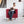 Sydney 1 Seater Sofa- ( Plush Suede Fabric- Maroon )