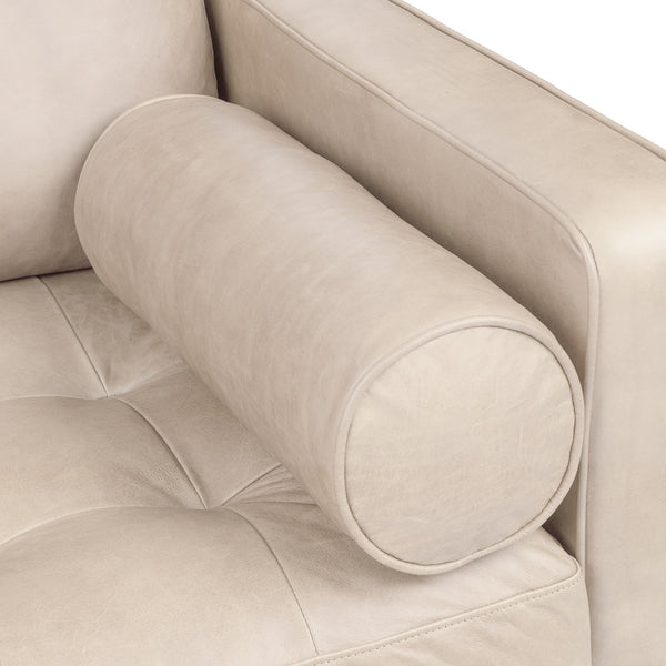 Vienna 6 Seater Sofa Left Corner - ( Leatherette Fabric - Beige )