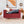 Sydney 2 Seater Sofa- ( Plush Suede Fabric- Maroon )
