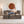 Flipper X Sofa Cum Bed - 3 Seater With 3 Ottoman - Printed Cushions ( Jute Fabric, Brown )