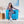 Tokyo 1 Seater Sofa- ( Premium Molfino Fabric- Sky Blue )