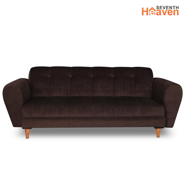 Milan (3+2) Seater Sofa - ( Premium Molfino Fabric- Brown )