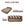 Flipper X Sofa Cum Bed - 4  Seater, Printed Cushion ( Jute Fabric, Brown )