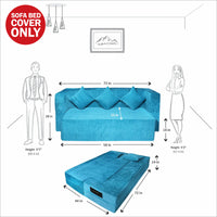 cover of molfino fabric flipperx sofa bed