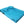 Rejoice Sofa Cum Bed - 2  Seater, Plain Cushion ( Premium Molfino Fabric, Sky Blue )