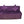 Rejoice Sofa Cum Bed - 3 Seater, Plain Cushion (Premium Molfino Fabric- Purple)