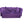Flipper X Sofa Cum Bed Cover - 3 Seater, Plain Cushion ( Premium Molfino Fabric, Purple )