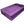 Flipper X Sofa Cum Bed Cover - 3 Seater, Plain Cushion ( Premium Molfino Fabric, Purple )