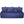 Rejoice Sofa Cum Bed - 4 Seater, Plain Cushion ( Premium Molfino Fabric, Blue )