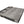 Rejoice Sofa Cum Bed Cover - 3 Seater, Plain Cushion ( Premium Molfino Fabric,  Grey )