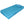 Rejoice Sofa Cum Bed - 1 Seater, Plain Cushion (Jute Fabric- Sky Blue)