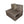 Rejoice Sofa Cum Bed - 1 Seater, Plain Cushion ( Jute Fabric,  Brown )