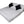 Rejoice Sofa Cum Bed - 3 Seater Printed Cushion ( Jute Fabric,  Light Grey )