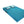 Rejoice Sofa Cum Bed - 2 Seater, Printed Cushion (Jute Fabric- Sky Blue)