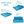 Rejoice Sofa Cum Bed - 3 Seater, Plain Cushion ( Premium Molfino Fabric, Sky Blue )