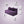 Rejoice Sofa Cum Bed - 3 Seater, Plain Cushion (Premium Molfino Fabric- Purple)