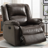 phoenix 1 seater motorised recliner spacious luxurious diy friendly brown